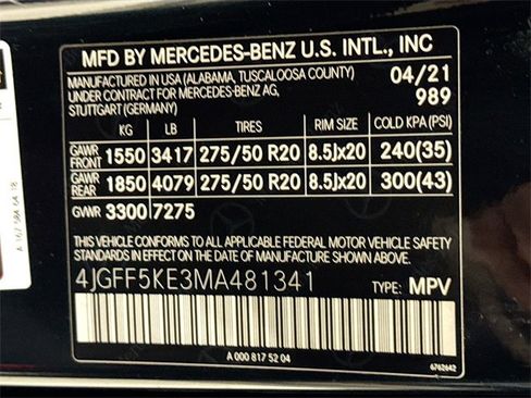 Used 2021 Mercedes-Benz GLS 450 4MATIC image 35