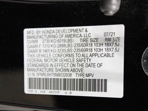 Used 2022 Honda Odyssey EX-L image 22