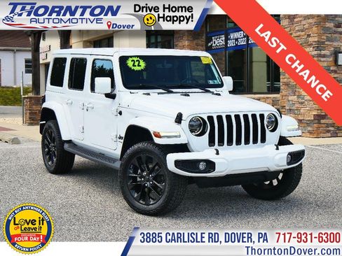 Used 2022 Jeep Wrangler Unlimited Sahara AWD/4WD image 1