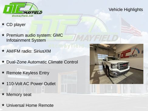 Used 2018 GMC Sierra 1500 SLT w/ SLT Premium Package AWD/4WD image 6