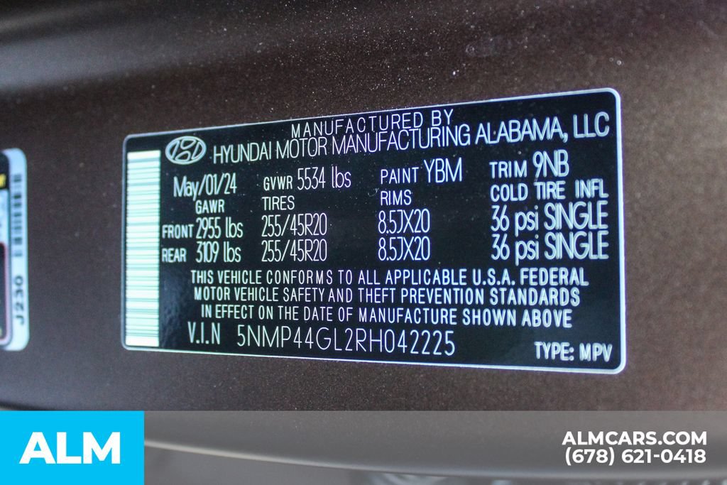 Used 2024 Hyundai Santa Fe Limited FWD image 41
