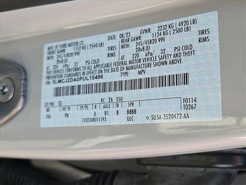 Used 2023 Lincoln Corsair Reserve w/ Equipment Group 201A image 23