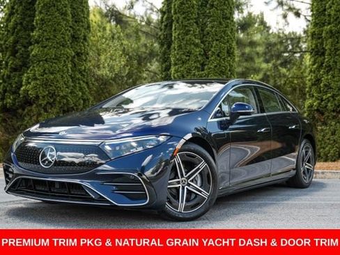 Used 2023 Mercedes-Benz EQS 580 4MATIC Sedan image 1