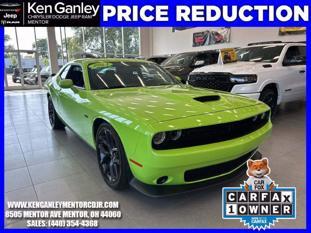 Certified 2023 Dodge Challenger R/T w/ Blacktop Package RWD image 1