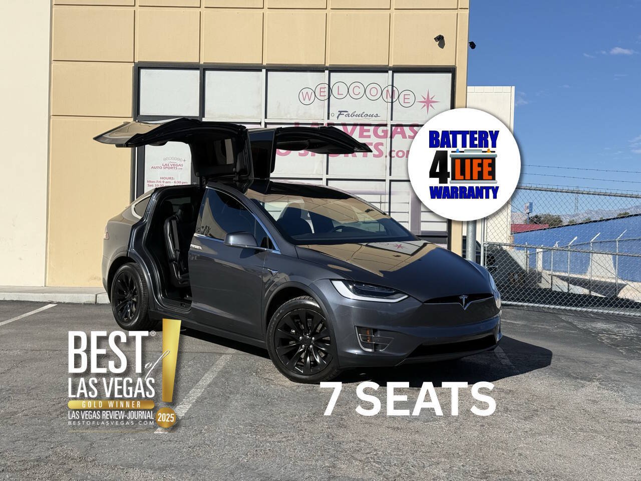 Used 2020 Tesla Model X Long Range AWD/4WD image 1