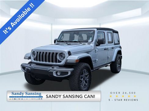 Used 2024 Jeep Wrangler Unlimited Sahara w/ Safety Group AWD/4WD image 1