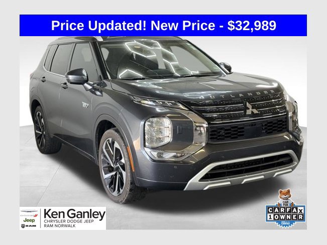 Used 2025 Mitsubishi Outlander 4WD Plug-In Hybrid image 1