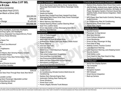 Certified 2025 Volkswagen Atlas SEL Premium R-Line image 3