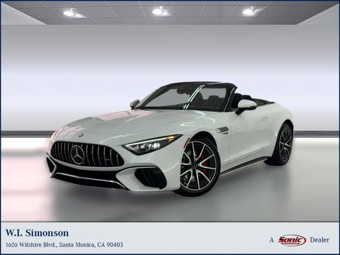 Used 2023 Mercedes-Benz SL 55 AMG 4MATIC image 1