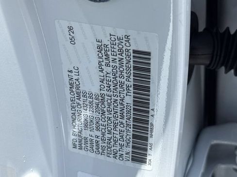 New 2026 Honda Accord LX image 38