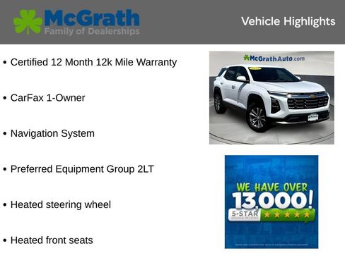 Used 2025 Chevrolet Equinox LT AWD/4WD image 6