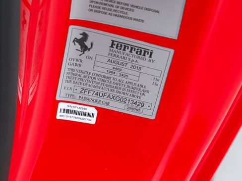 Used 2016 Ferrari F12 Berlinetta RWD image 39
