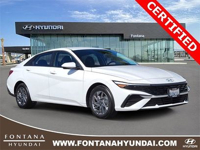 Certified 2025 Hyundai Elantra Blue