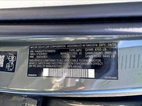 New 2027 Volvo XC90 B6 Ultra AWD/4WD image 36