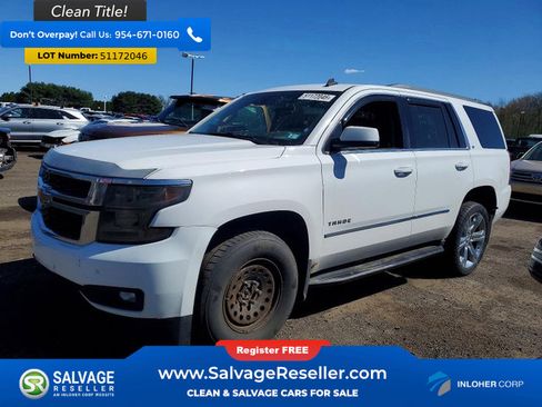 Used 2015 Chevrolet Tahoe LT w/ Luxury Package AWD/4WD image 1
