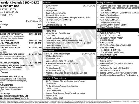 New 2026 Chevrolet Silverado 3500 LTZ w/ Z71 Chrome Sport Edition AWD/4WD image 5