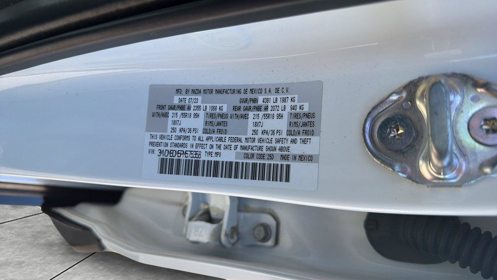 Used 2023 MAZDA CX-30 AWD 2.5 S w/ Premium Package image 28