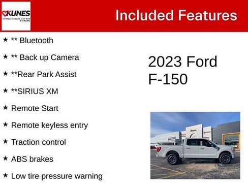 Used 2023 Ford F150 XLT w/ Equipment Group 302A High image 5