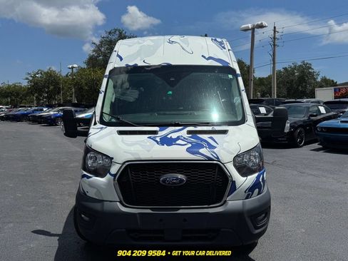 Used 2022 Ford Transit 350 148 High Roof Extended w/ Load Area Protection Package RWD image 9