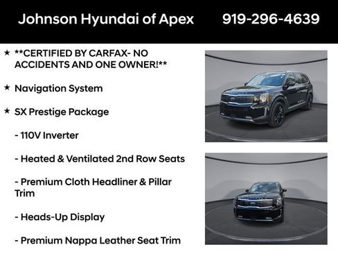 Used 2021 Kia Telluride SX w/ SX Prestige Package image 6