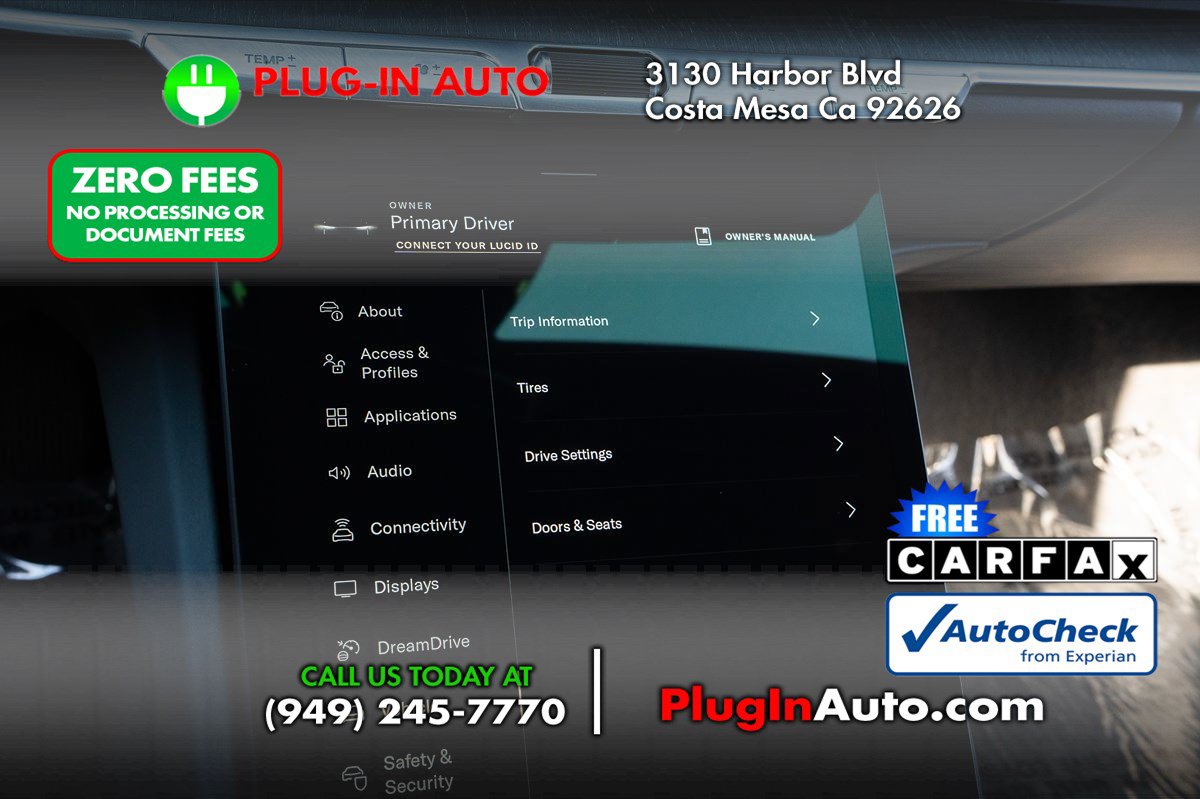 Used 2024 Lucid Air Pure RWD image 26