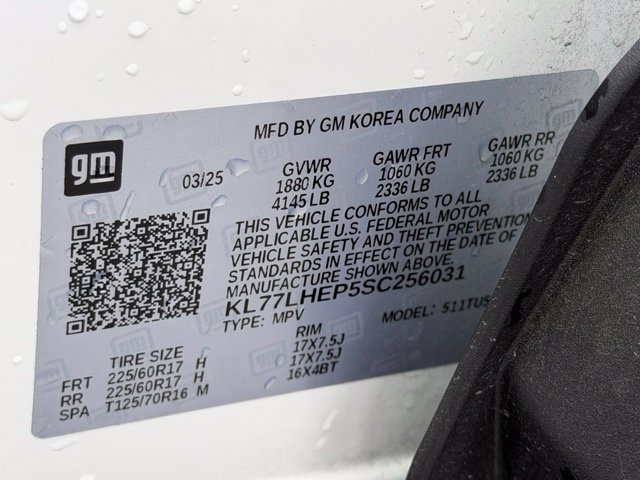 Certified 2025 Chevrolet Trax LT FWD image 21