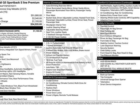 Certified 2023 Audi Q5 2.0T Premium w/ Convenience Package image 3