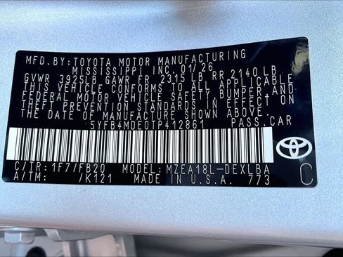 New 2026 Toyota Corolla LE image 18