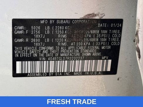 Used 2024 Subaru Outback Onyx Edition XT image 33