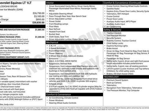 Used 2017 Chevrolet Equinox LT image 33