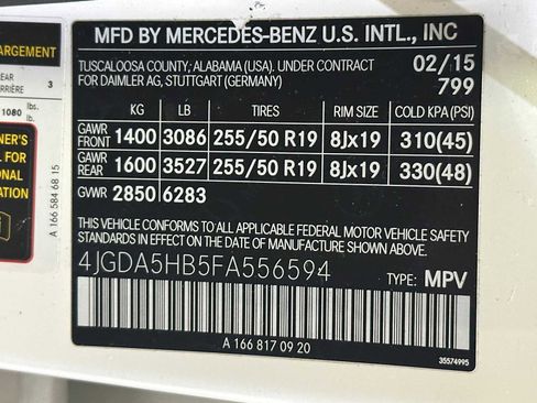 Used 2015 Mercedes-Benz ML 350 4MATIC image 33