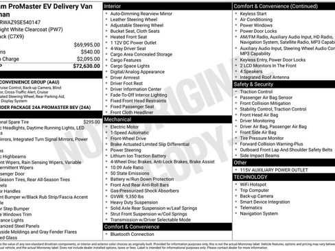 New 2025 RAM ProMaster 3500 image 3
