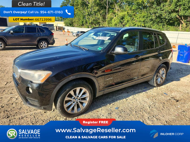 Used 2015 BMW X3 xDrive28i AWD/4WD image 1