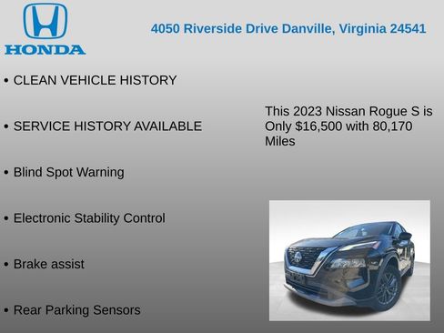 Used 2023 Nissan Rogue S image 7