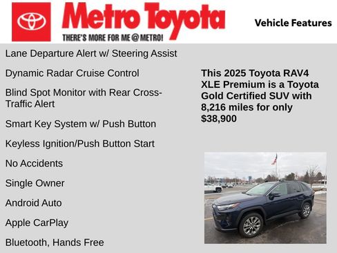 Certified 2025 Toyota RAV4 XLE Premium w/ Weather Package image 11
