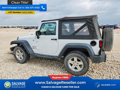Used 2015 Jeep Wrangler Sport AWD/4WD image 3