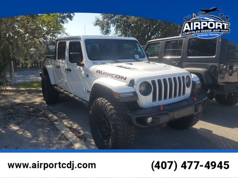 Used 2022 Jeep Gladiator Rubicon w/ LED Lighting Group image 1
