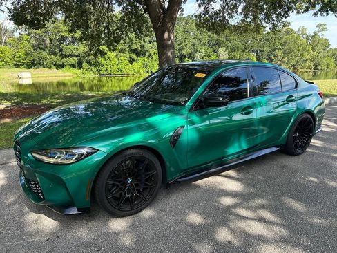 Used 2021 BMW M3 Competition w/ Executive Package RWD image 2