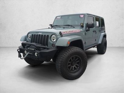 Used 2015 Jeep Wrangler Unlimited Sahara