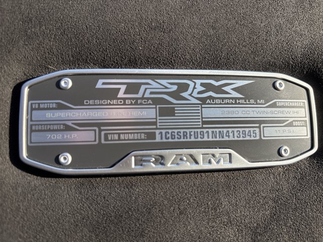 Used 2022 RAM 1500 TRX w/ TRX Level 2 Equipment Group AWD/4WD image 43