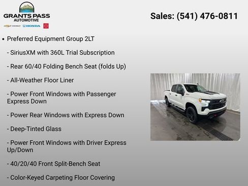 Used 2026 Chevrolet Silverado 1500 LT Trail Boss w/ Convenience Package II AWD/4WD image 6