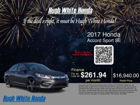 Used 2017 Honda Accord Sport Special Edition image 3