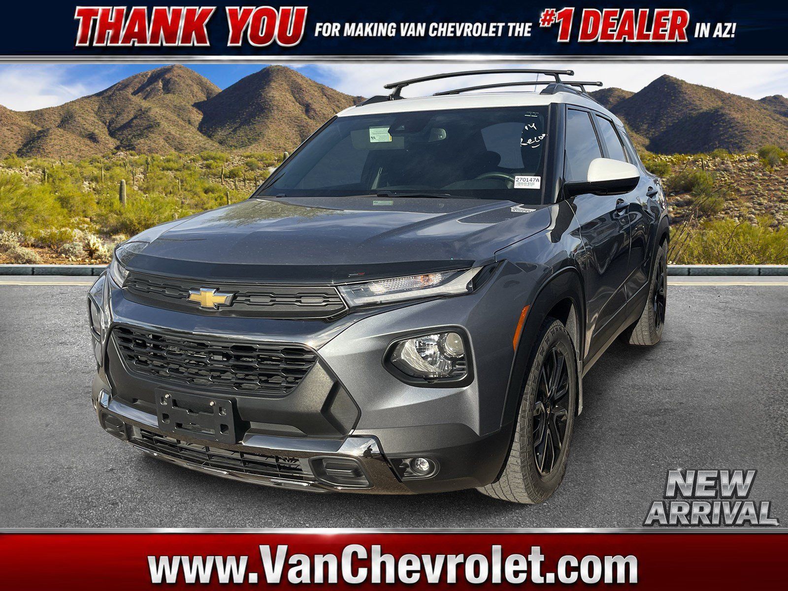 Used 2022 Chevrolet TrailBlazer ACTIV w/ Sun and Liftgate Package FWD image 1