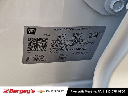 New 2025 Chevrolet Traverse LT w/ Driver Confidence Package image 11