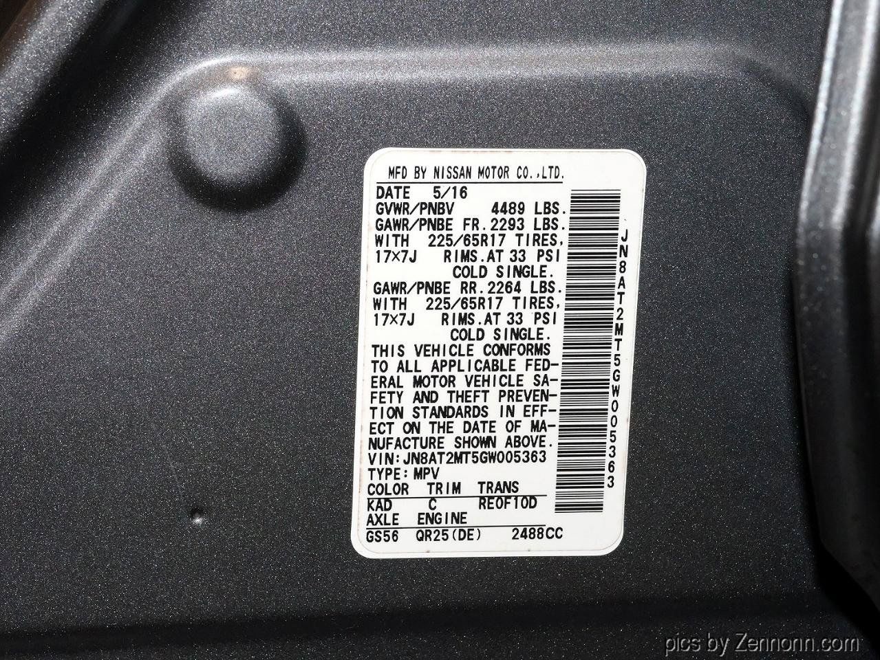 Used 2016 Nissan Rogue S FWD image 40