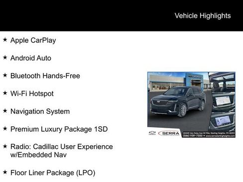 Used 2023 Cadillac XT6 Premium Luxury w/ Technology Package image 4