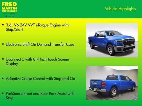 New 2026 RAM 1500 4x4 Crew Cab image 7