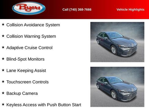 Used 2025 Toyota Camry LE FWD image 9