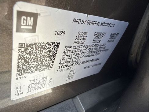 Used 2021 Chevrolet Tahoe High Country AWD/4WD image 30