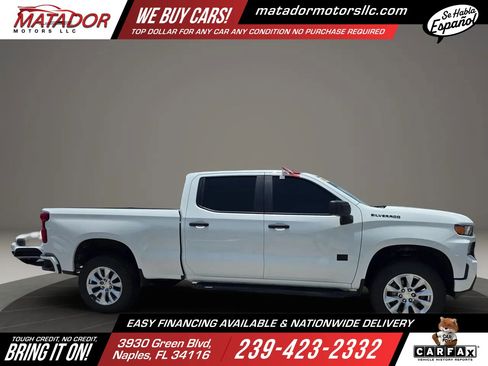 Used 2020 Chevrolet Silverado 1500 Custom w/ Custom Value Package RWD image 4